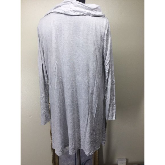 Comfy USA Gray Oversized Tunic top XS - Picture 5 of 7